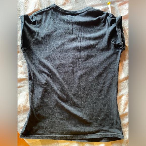 River Island Black T shirt ‘Always Time to Party’ - Picture 4 of 4